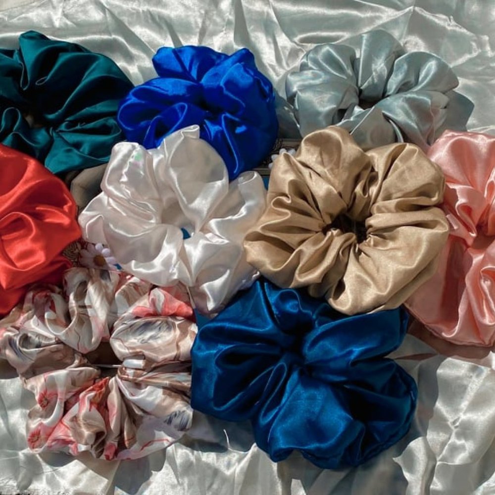 Satin XXL hair scrunchie! | womens hair accessories